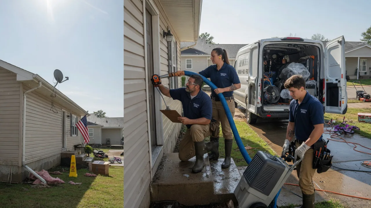 Ceiling Water Damage Restoration in Castalia, IA near me